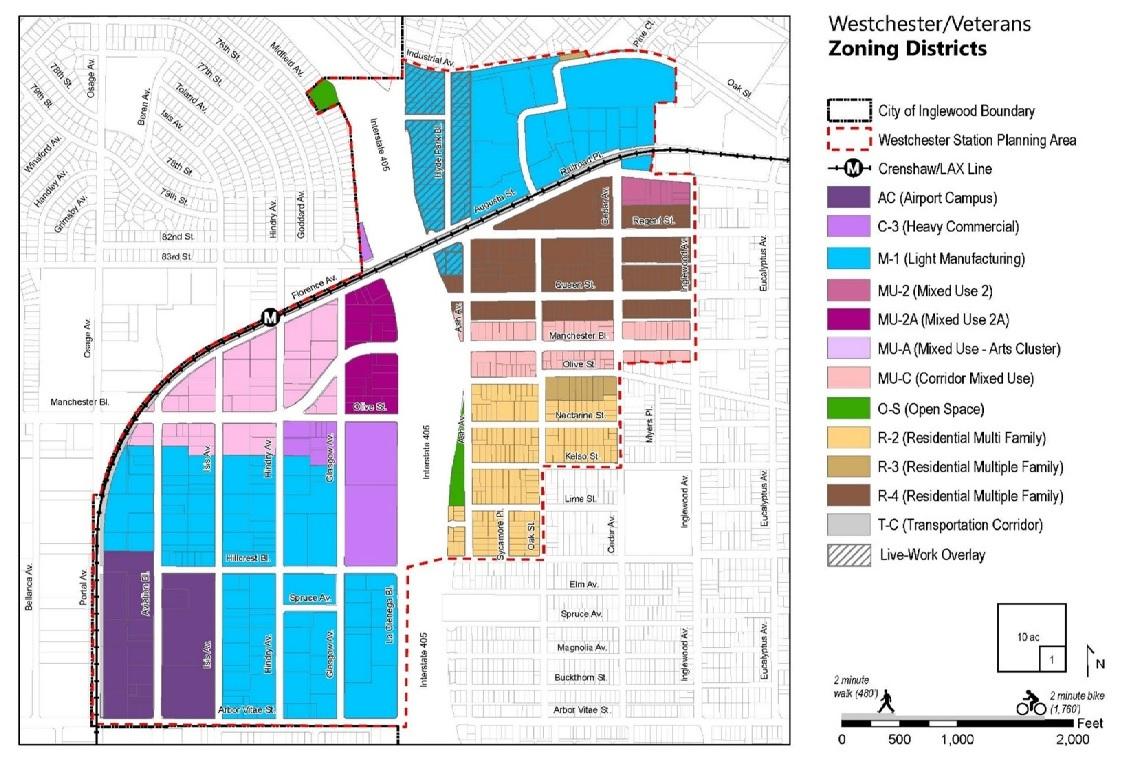 Inglewood considers new zoning near Crenshaw/LAX and C Line stations
